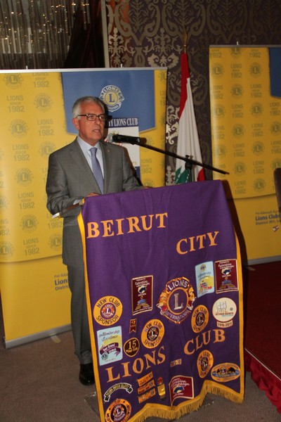 Beirut City Lions Club hosting Former President HE Michel Sleiman